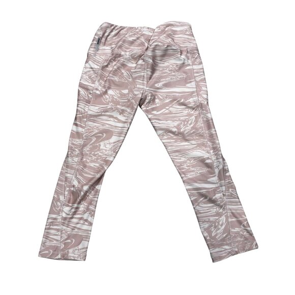 RBX Womens Pink-White Abstract Pattern Leggings S/P - Picture 2 of 8